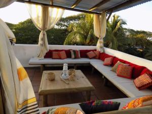 Area soggiorno di Villa Osumare Guest House