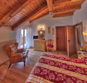 Postel nebo postele na pokoji v ubytování Hotel Garnì Villanova