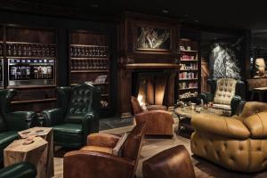 Posezení v ubytování Valsana Hotel Arosa - Small Luxury Hotel