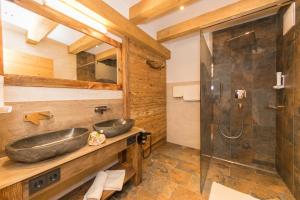 Kúpeľňa v ubytovaní Appartement Berghof