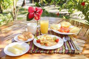 Jídlo v chaty nebo okolí