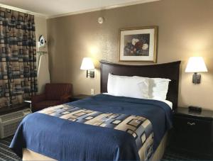 Krevet ili kreveti u jedinici u okviru objekta Americas Best Value Inn Mount Vernon