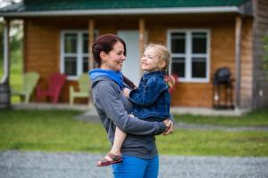 Hosté ubytování Chalets du Domaine Yamaska