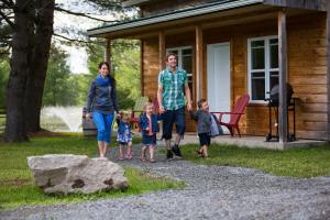 Hosté ubytování Chalets du Domaine Yamaska