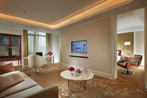 TV a/nebo společenská místnost v ubytování Wen Ling International Hotel