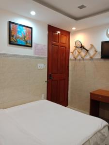 TV a/nebo společenská místnost v ubytování Binh An Hotel