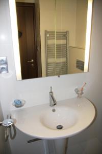 Koupelna v ubytování Art Hotel Podebrady