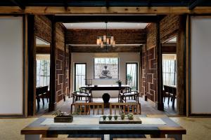 Posezení v ubytování Huangshan Shanshui Boutique Hotel Liyang Scenic Area
