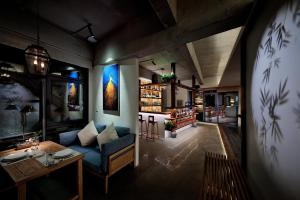 Istumisnurk majutusasutuses Huangshan Shanshui Boutique Hotel Liyang Scenic Area