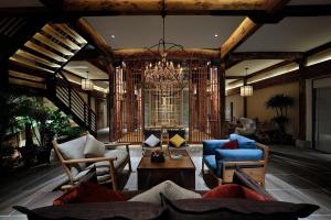 Istumisnurk majutusasutuses Huangshan Shanshui Boutique Hotel Liyang Scenic Area