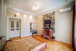 Кровать или кровати в номере Апартаменти Судорак