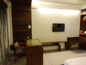 TV a/nebo společenská místnost v ubytování Hotel Cosmopolitan