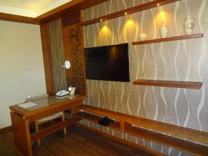 TV a/nebo společenská místnost v ubytování Hotel Cosmopolitan