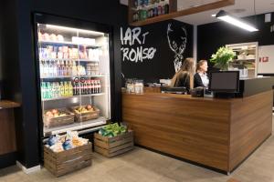 Nápoje v ubytování Smarthotel Tromsø