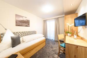 TV a/nebo společenská místnost v ubytování Hotel Garni Schellenberg