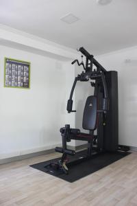 Posilňovňa alebo fitness centrum v ubytovaní Hotel La Lanzada
