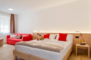Postel nebo postele na pokoji v ubytování Bio Agritur Le Millemele