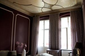 Ein Bett oder Betten in einem Zimmer der Unterkunft Linnen