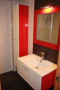 Koupelna v ubytování Apartamento Ainsa Pirineo