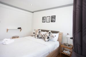 Кровать или кровати в номере Oh Boutique Guesthouse - Khaosan