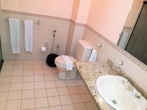 Koupelna v ubytování Hotel D'Anatureza