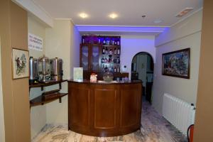 Lounge nebo bar v ubytování 40 Platania Hotel