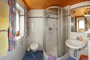 Koupelna v ubytování Romantik Aparthotel Sonnleitn