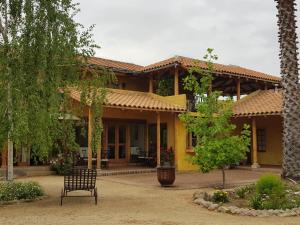 Taman di luar Hotel Posada Colchagua