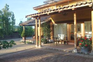 Taman di luar Hotel Posada Colchagua
