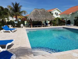 The swimming pool at or close to Bon Bini Lagun Curacao
