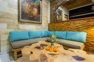 Posezení v ubytování Pondok Prapen Guest House
