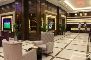 The lobby or reception area at Sama Hotel