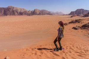 Hosté ubytování Wadi Rum Quiet Village Camp