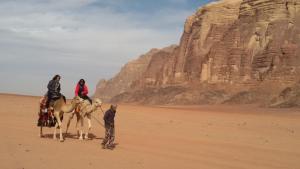 Hosté ubytování Wadi Rum Quiet Village Camp