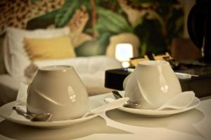 Comodidades para preparar café e chá em ApartHostel Warszawa