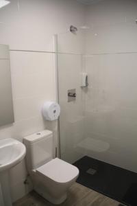 Kúpeľňa v ubytovaní Albergue Logroño Centro