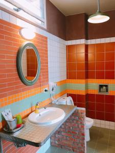 Koupelna v ubytování MiCarro B&B