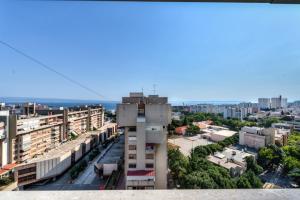 a view of a city from a building at Vista Spalato in Split