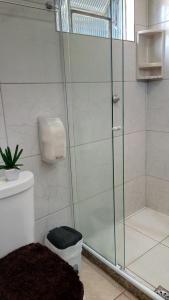 A bathroom at Pousada Do Pancho