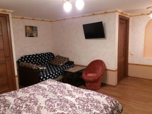 Posezení v ubytování Guest House Zhanna