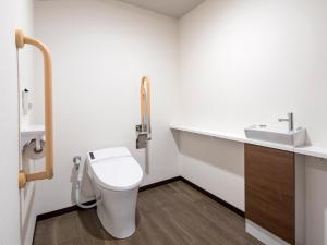 Koupelna v ubytování HOTEL MYSTAYS Midosuji Honmachi