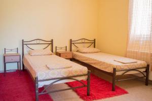 Postel nebo postele na pokoji v ubytování Manesi Apartments