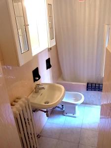 Phòng tắm tại Hotel Cestelli