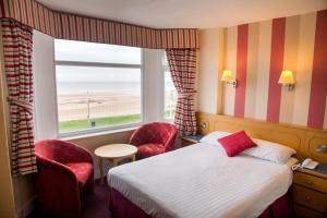 Кровать или кровати в номере Viking Hotel - Adults Only