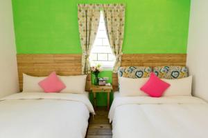 Postel nebo postele na pokoji v ubytování Starry Bay Inn