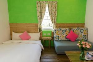 Postel nebo postele na pokoji v ubytování Starry Bay Inn