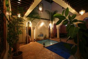 Zahrada ubytování Riad Morgane