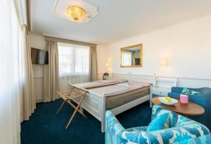 TV a/nebo společenská místnost v ubytování Hotel Appenzell