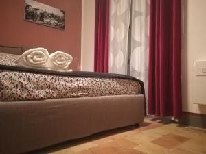 Postel nebo postele na pokoji v ubytování B&B la cascata