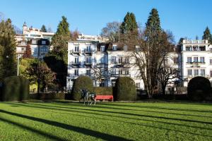 Zahrada ubytování Hotel Beau Séjour Lucerne